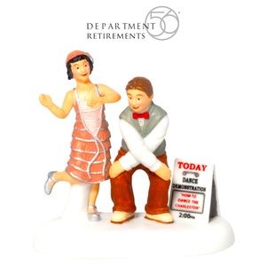 🎄Department 56 Christmas in the City Learning the Charleston